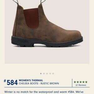 Women's 584 Thermal Chelsea Boots - Rustic Brown